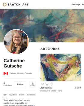 Buy small paintings by Catherine Gutsche online at Saatchi Art